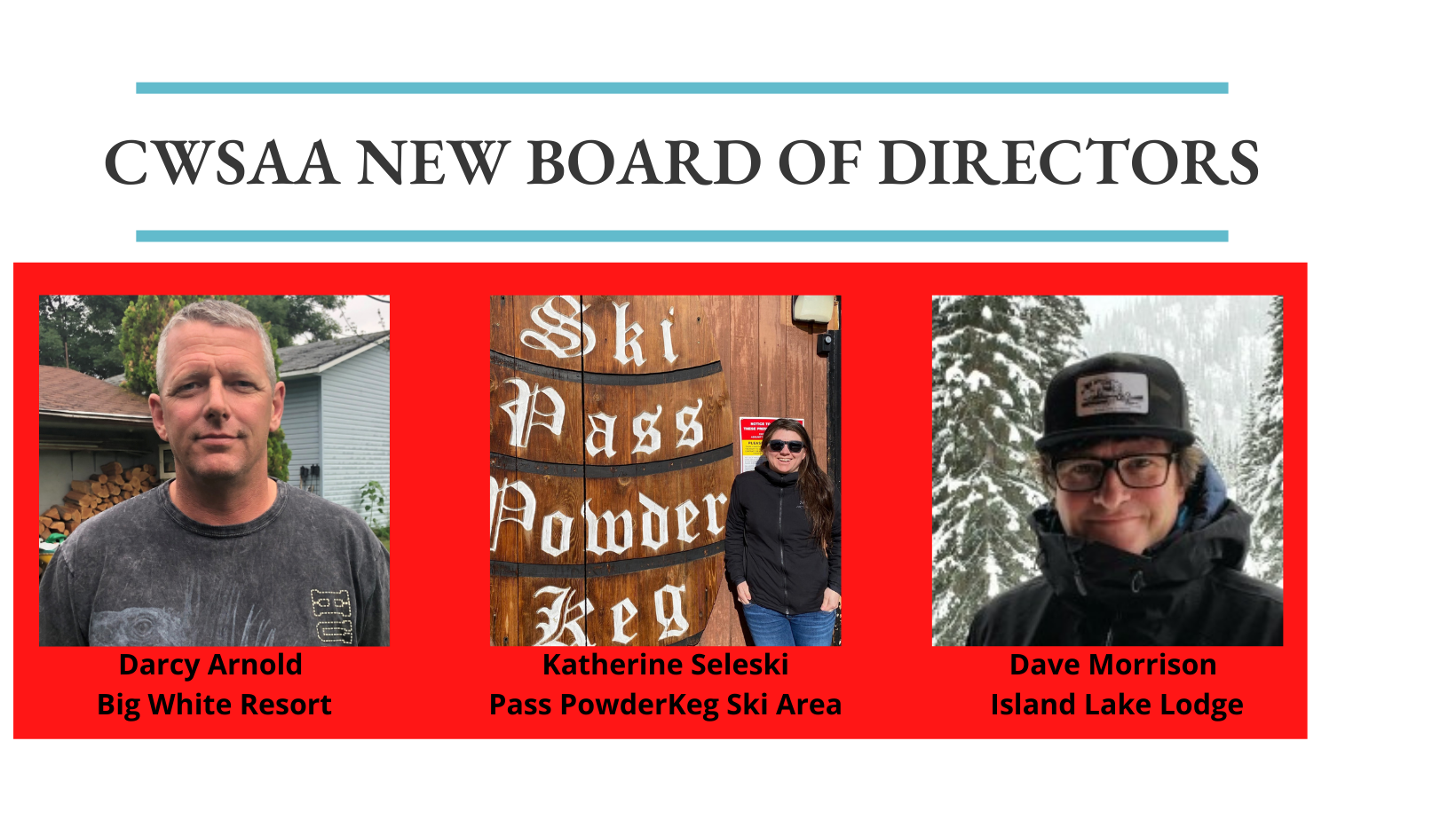 Featured image for “CWSAA New Board of Directors”